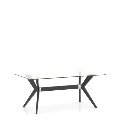 Rectangular Glass Table - Base DP